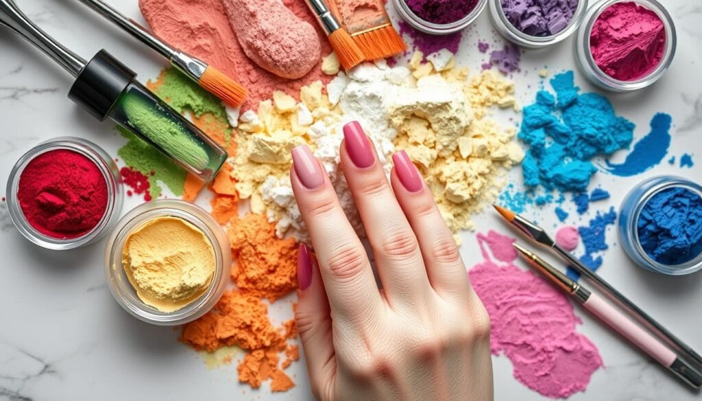 dip powder nail colors